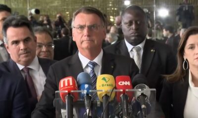 Em primeiro pronunciamento, Bolsonaro não cita derrota e diz que apoia manifestações pacíficas