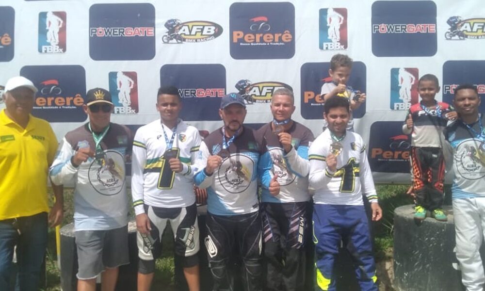 Equipe camaçariense de bicicross conquista quatro títulos no Campeonato Baiano