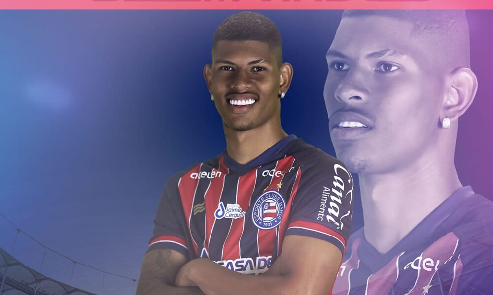 Bahia anuncia a contratação do zagueiro Marcos Vitor
