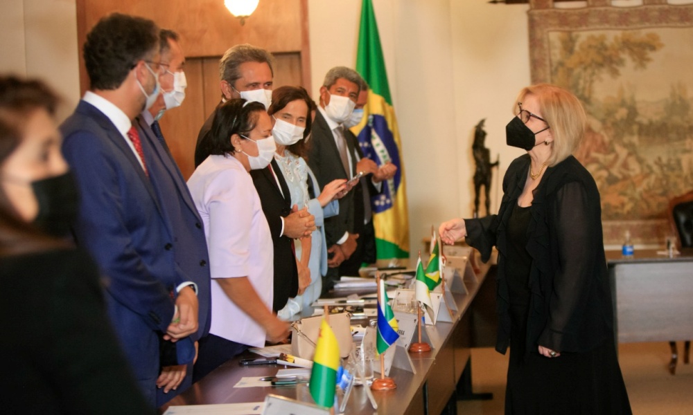 Jerônimo participa da diplomação de Lula e se reúne com ministra Rosa Weber