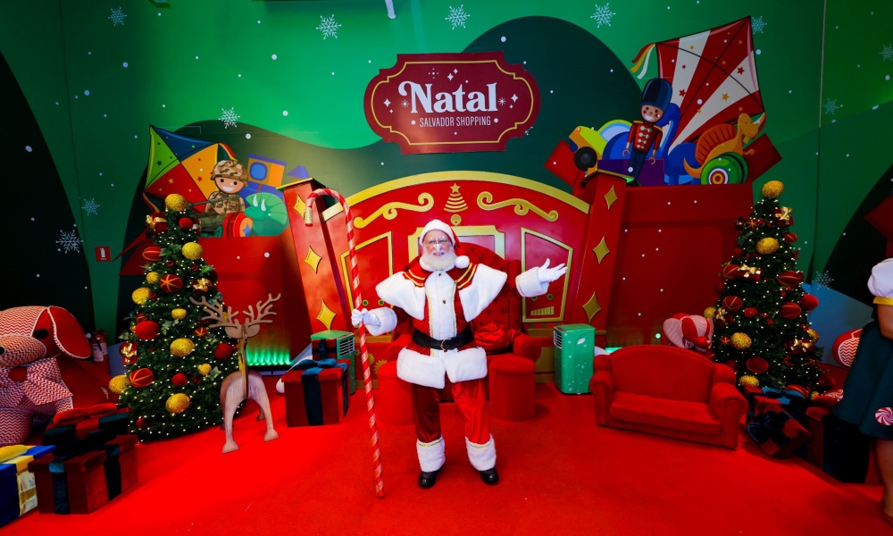 Shopping de Salvador agenda visita com o Papai Noel para pessoas com transtorno do espectro autista