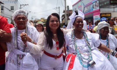 Música e alegria marcam cortejo cultural em homenagem a Santo Amaro de Ipitanga
