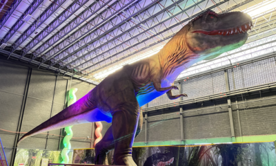 Parque Shopping Bahia possui maior réplica de Tiranossauro Rex em exibição no Brasil