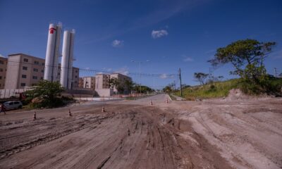 Prefeitura realiza obra de urbanização na via de ligação entre Avenida das Palmeiras e Avenida Industrial Urbana