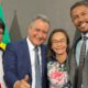 Tagner, Ivoneide e Caetano acompanham posse de Rui Costa como ministro de Lula
