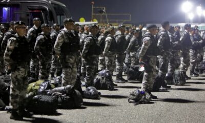 Governo da Bahia envia 70 policiais para Brasília após ataques aos três poderes