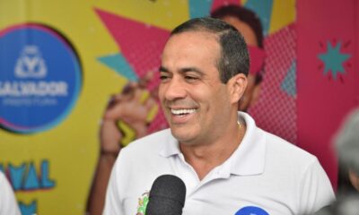 “Houve uma participação popular muito maior”, diz Bruno Reis ao comemorar aumento de público no Carnaval