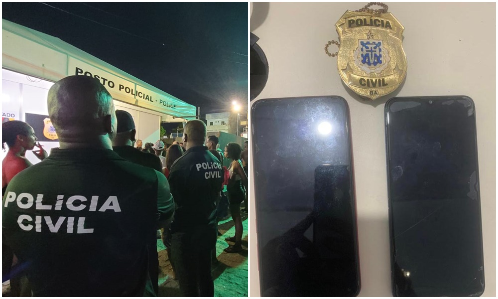 Polícia Civil prende mulher e recupera celulares furtados no Festival de Arembepe