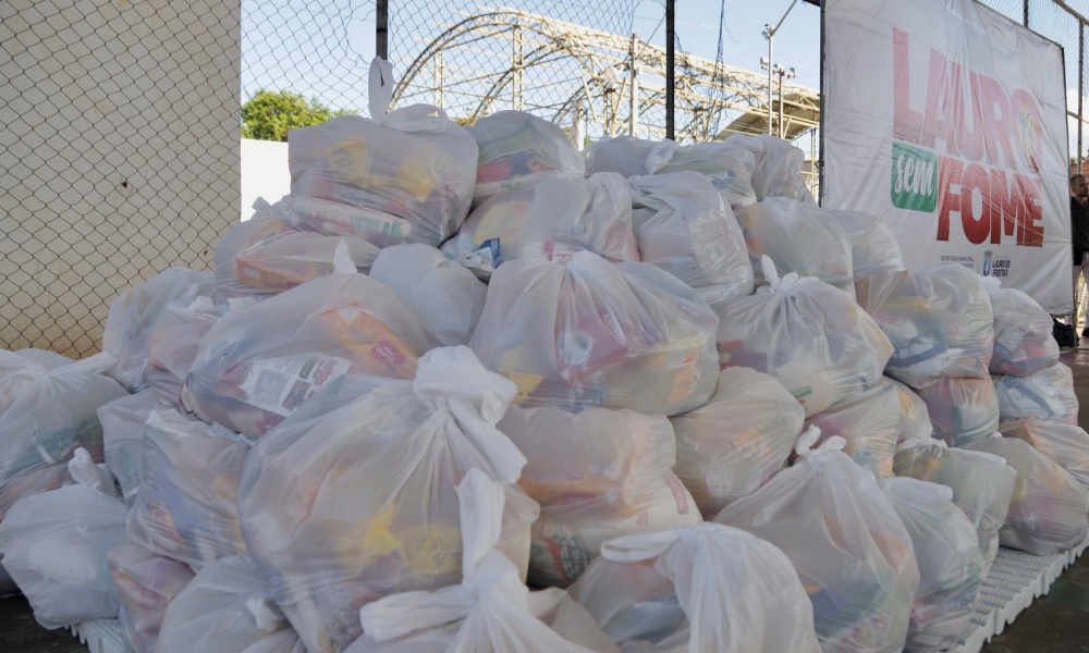 Lauro Sem Fome: entrega de cestas básicas começa nesta terça-feira