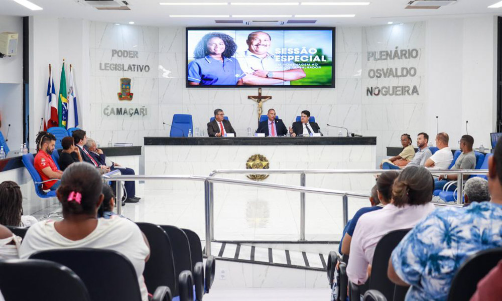 Sessão especial de Dia do Trabalhador evidencia potencial econômico de Camaçari