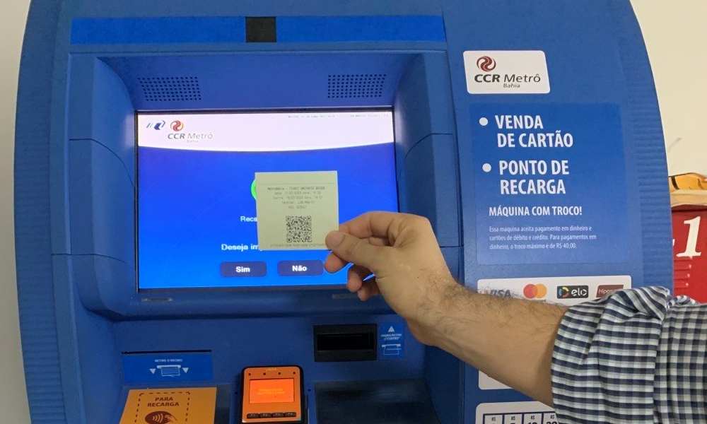 CCR Metrô Bahia lança QR Code unitário para atender passageiros com tarifa avulsa do serviço
