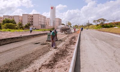 Obra de ligação entre as avenidas das Palmeiras e Industrial Urbana segue em execução