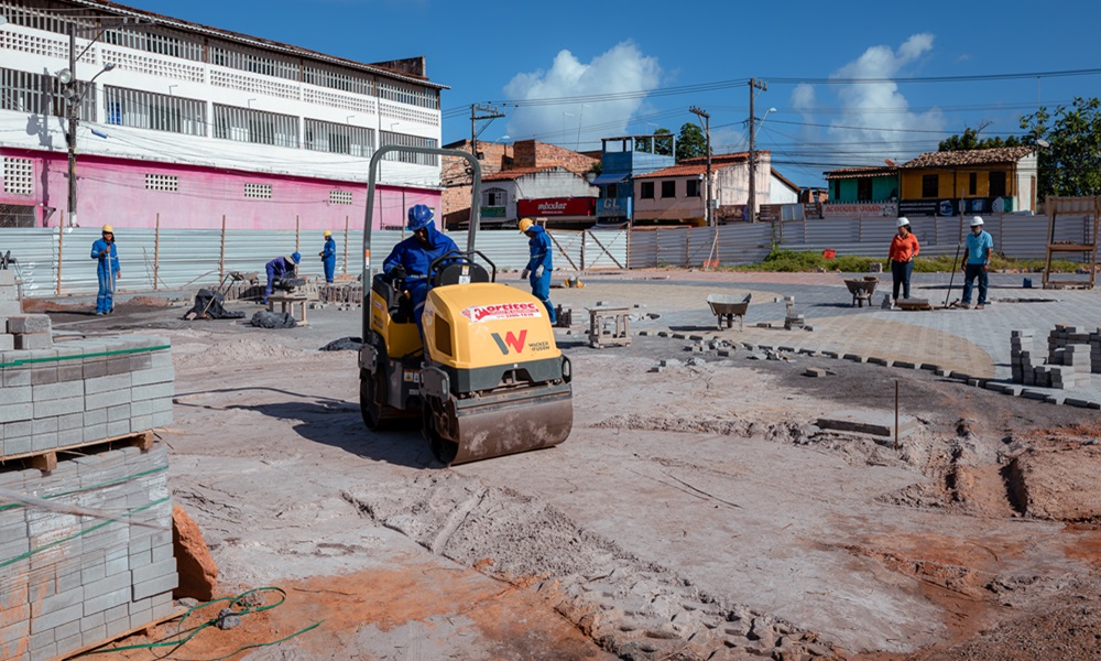 Obras do Mercado Municipal de Barra do Pojuca estão 30% concluídas