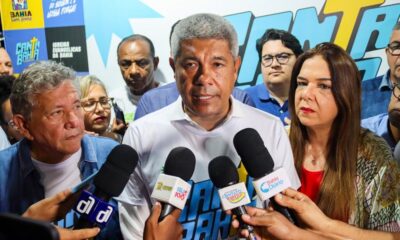 "Peço às pessoas que não politizem o Canta Bahia", declara Jerônimo em Camaçari