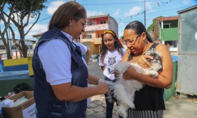 Lauro de Freitas terá vacinação antirrábica em 12 localidades neste sábado