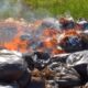 Defesa Civil alerta sobre riscos da queima de lixo residencial