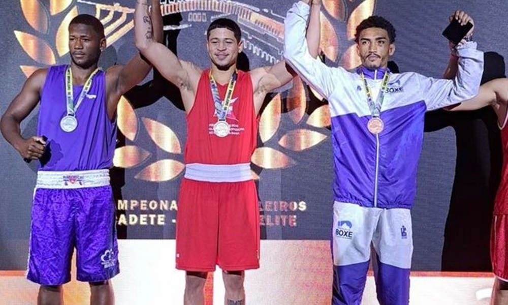 Camaçariense de 21 anos conquista tricampeonato brasileiro de boxe