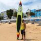 Agente da Salvamar participa de competição internacional de paddleboard na França