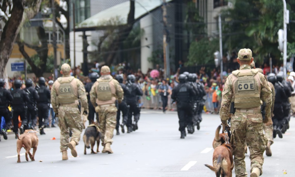 Desfile de 7 de Setembro contará com mais de 1,3 mil profissionais da segurança em Salvador
