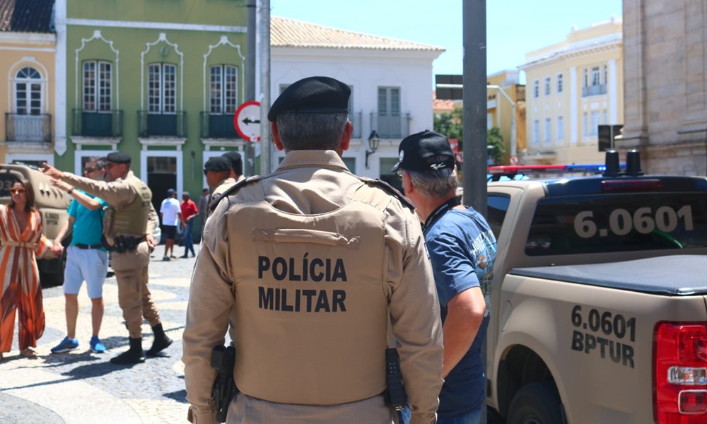 Operação Navio reforça segurança de turistas e tripulantes que desembarcam em Salvador