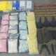 PM localiza 15 kg de cocaína, 22 mil pastilhas de ecstasy, munições, granadas, carregadores e dinheiro