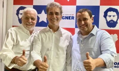 Wagner, Robinson e Éden discutem estratégias para vencer as eleições em Salvador