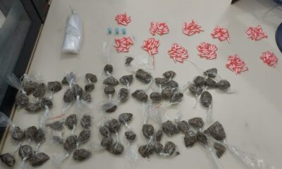 Polícia apreende 63 porções de maconha e 216 pinos de cocaína em Lauro de Freitas