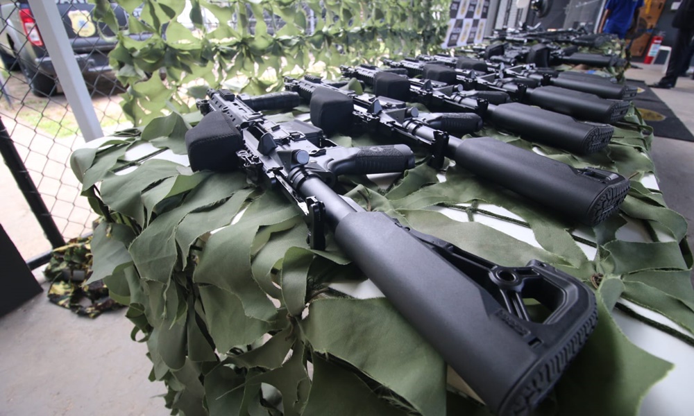 Governo investe mais R$ 6,6 milhões em fuzis e pistolas para Polícia Civil e Técnica