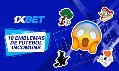 1xBet apresenta 10 emblemas de futebol mais incomuns