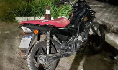 Cipe/Polo prende homem por receptação de moto roubada em Lauro de Freitas