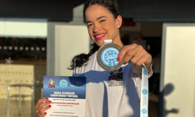Atleta baiana conquista bronze na maior competição de Kickboxing do mundo