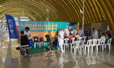 Instituto CCR oferece serviços gratuitos de saúde na Estação Águas Claras