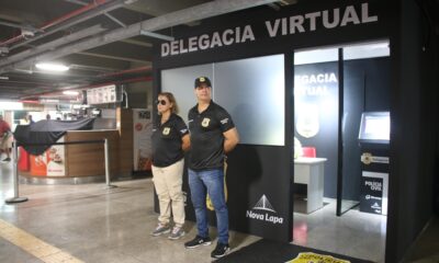 Delegacia Virtual é inaugurada na Estação da Lapa