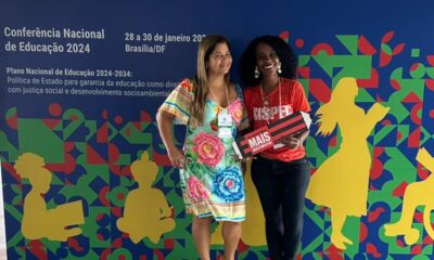 Professoras de Camaçari participam da Conferência  Nacional de Educação em Brasília