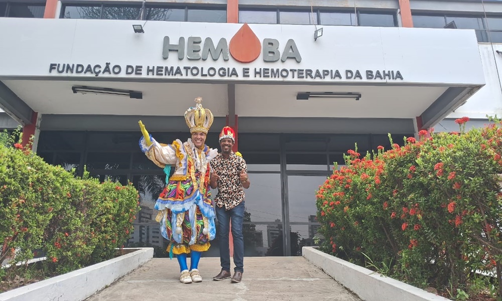 Carnaval: Hemoba promove campanha de doação de sangue com candidatos a Rei Momo