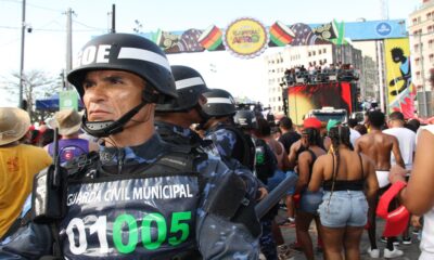 Guarda Civil Municipal apresenta balanço positivo do primeiro dia de Carnaval