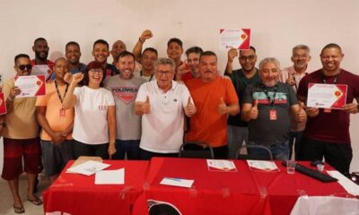 Sindborracha formaliza apoio à pré-candidatura a prefeito de Caetano