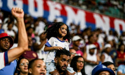 Tricolor mirim: jogo do Bahia terá entrada gratuita para crianças de até 11 anos nesta quinta