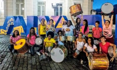 Instituto A Mulherada promove oficinas gratuitas de percussão e música afro no Centro Histórico