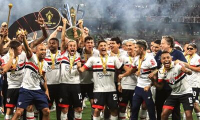 São Paulo vence o Palmeiras e conquista Supercopa do Brasil