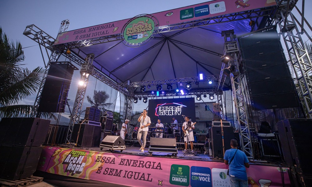 Confira programação musical dos três palcos alternativos do Festival de Arembepe neste sábado