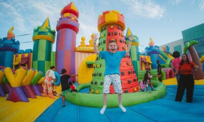 Jump Around: maior castelo inflável da América Latina prorroga permanência em Salvador