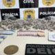 Polícia Civil apreende centenas de porções de maconha e crack em Valéria