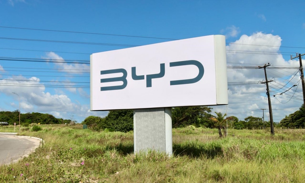 BYD recebe autorização para iniciar instalação de fábrica em Camaçari