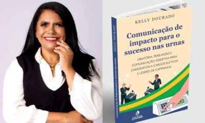 Escritora Kelly Dourado lança livro 'Comunicação de impacto para o sucesso nas urnas' em Camaçari