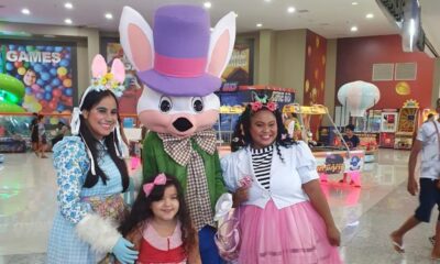 Turma do Vem Brincar anima crianças em clima de Páscoa no Boulevard Shopping Camaçari