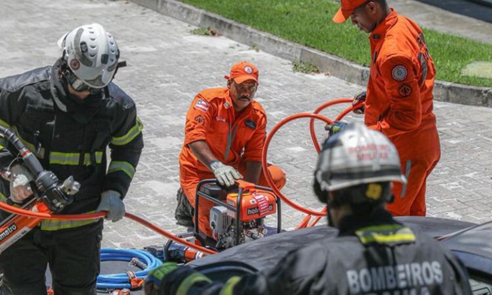 Corpo de Bombeiros Militar da Bahia promove workshop de segurança contra incêndio