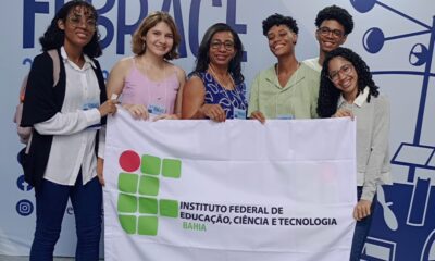 Estudantes do Ifba Camaçari são premiados com primeiro lugar em feira nacional de Ciências