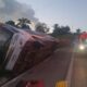 BR-101: nove pessoas morrem e 23 ficam feridas em acidente de ônibus na Bahia