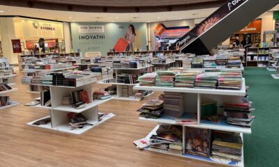 Feira de livros chega ao Shopping Paralela com promoção de obras diversas